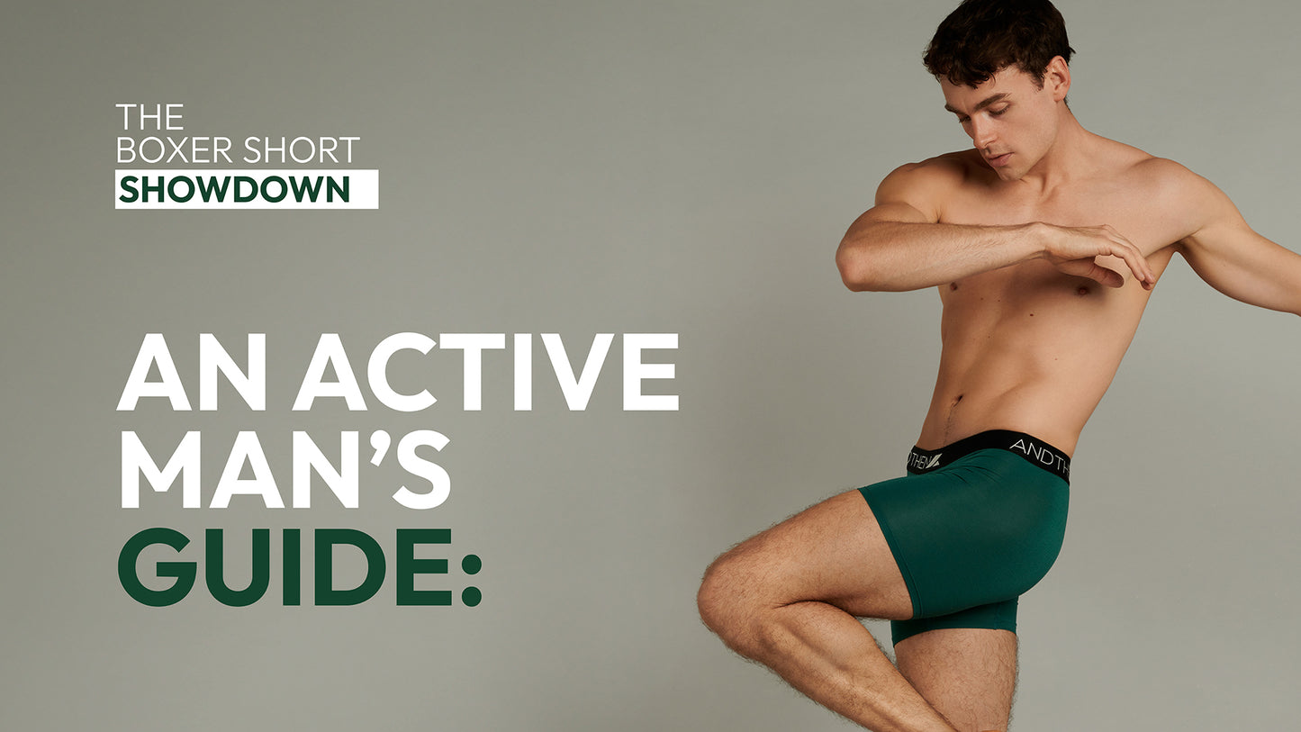 Active men’s guide: why bamboo boxer briefs are perfect for sports workouts